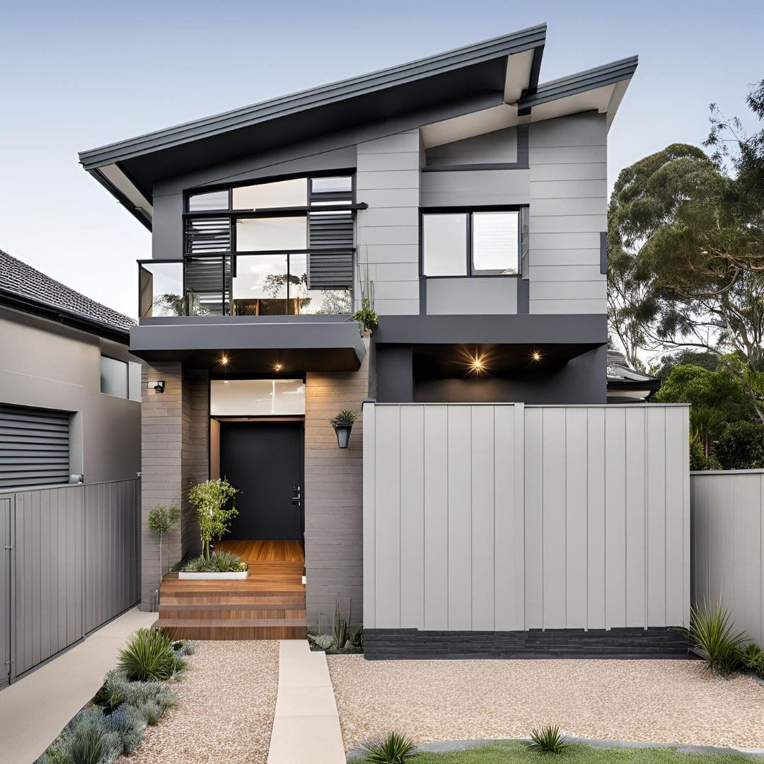 Exterior painting on a Sydney home
