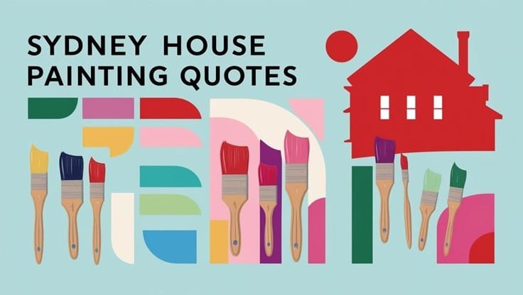 Painter preparing a quote for a Sydney home