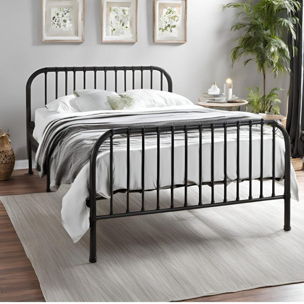How to Repaint a Metal Bed Frame for a Smooth, Long-Lasting Finish 1 Metal Bed Frame